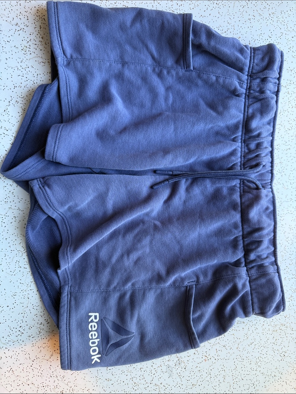Reebok Blue/purple Women's Athletic Shorts with Logo